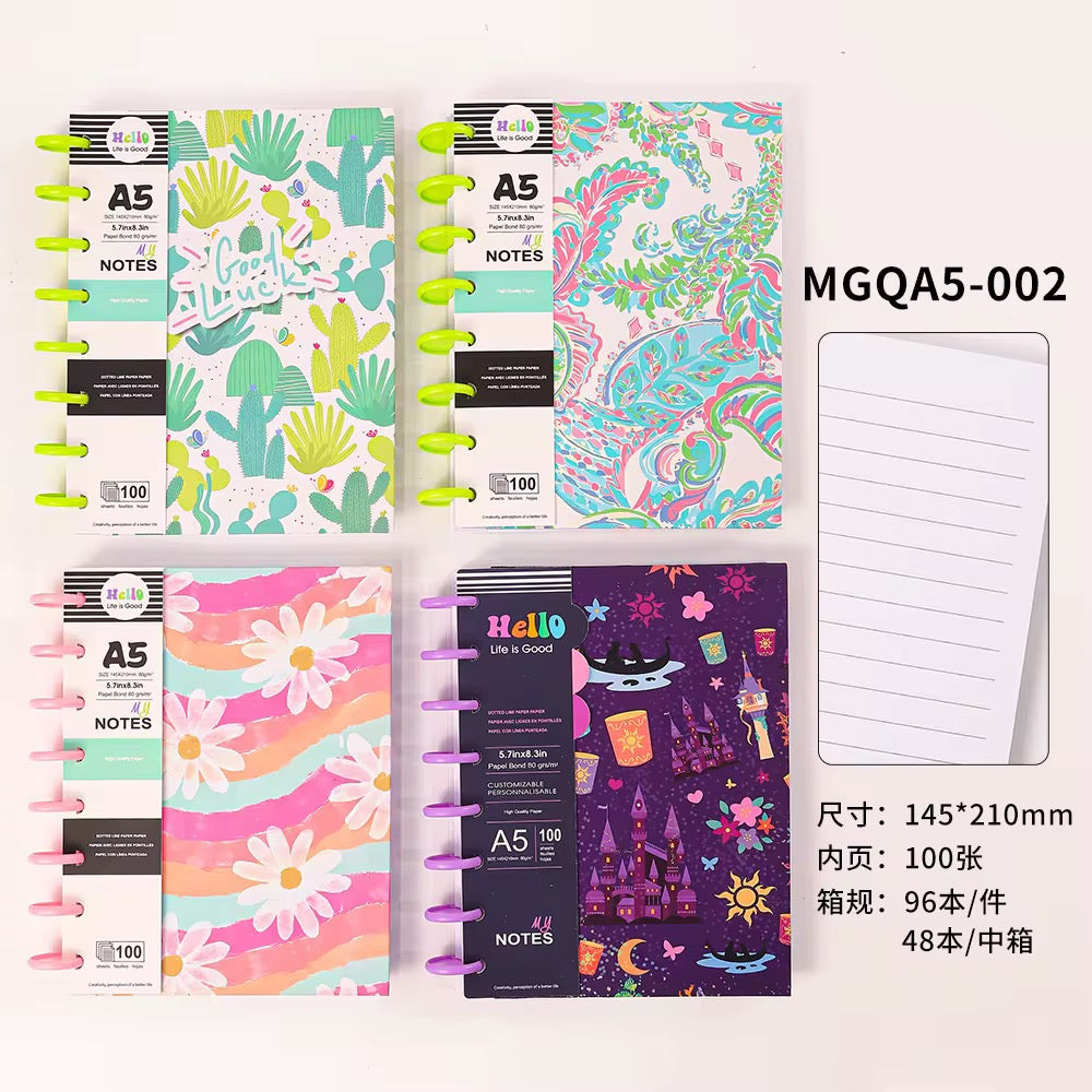 Disc Notebook A5