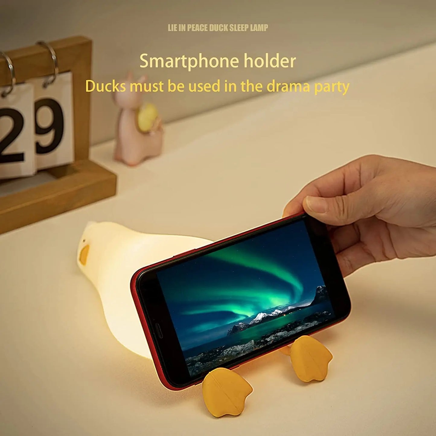 Duck Silicon Lamp