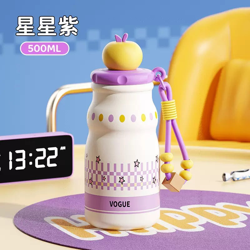 Kawaii Fruit Charm Tumbler