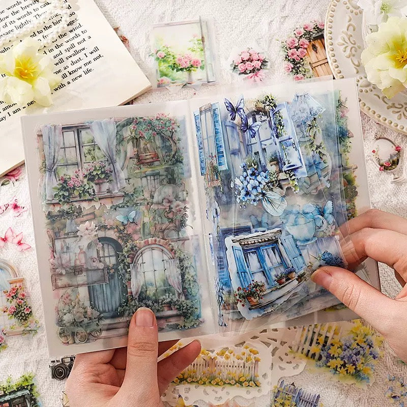 Cozy Courtyard Stickerbook