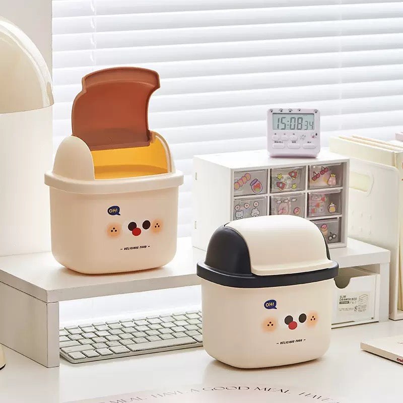 Kawaii Desk Dust Bin