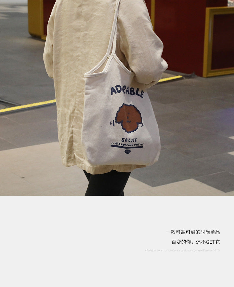 Canvas Tote Bag Adorable