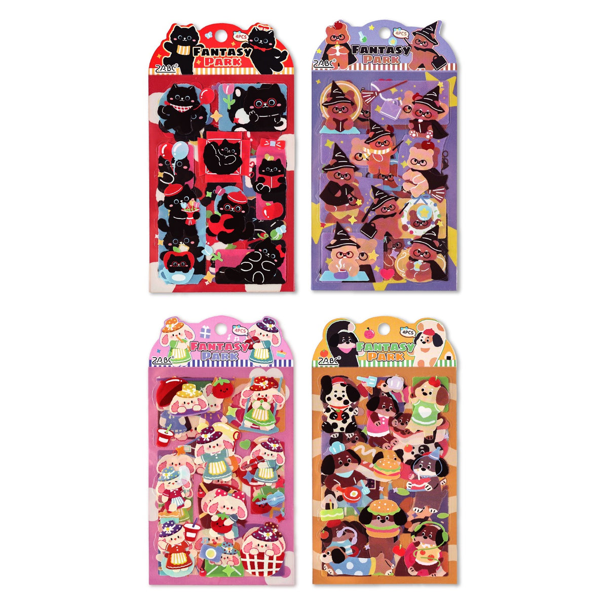Fantasy Park Sticker Set