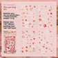 Floral Wreath Deco Sticker