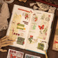 Vintage Sticker Box (100pcs)