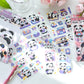 Panda Pet Matte Sticker Set 4 Sheets