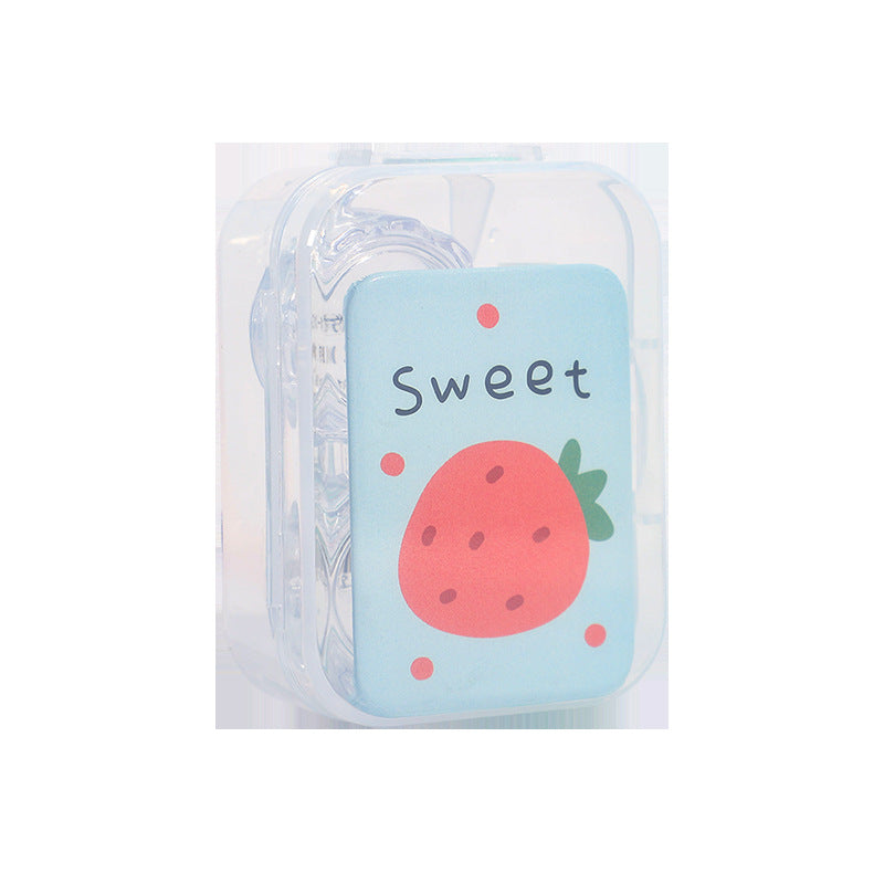 Contact Lens Case With Mirror