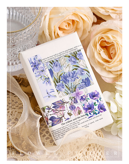 Flowers Smell The Twilight Journal Stickers (4pcs Set)