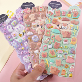 Kawai Fluffy Deco Sticker