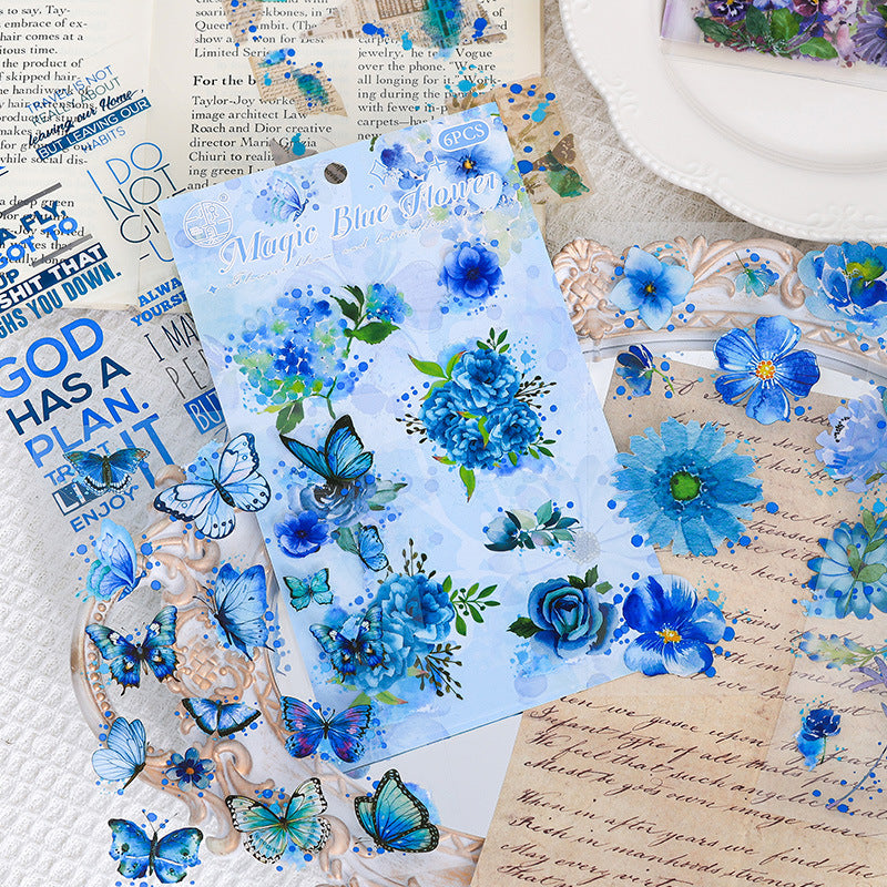 Rose Journal Sticker (6 Sheets)