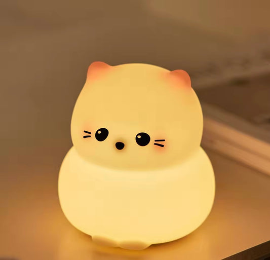 Cat Silicone Lamp