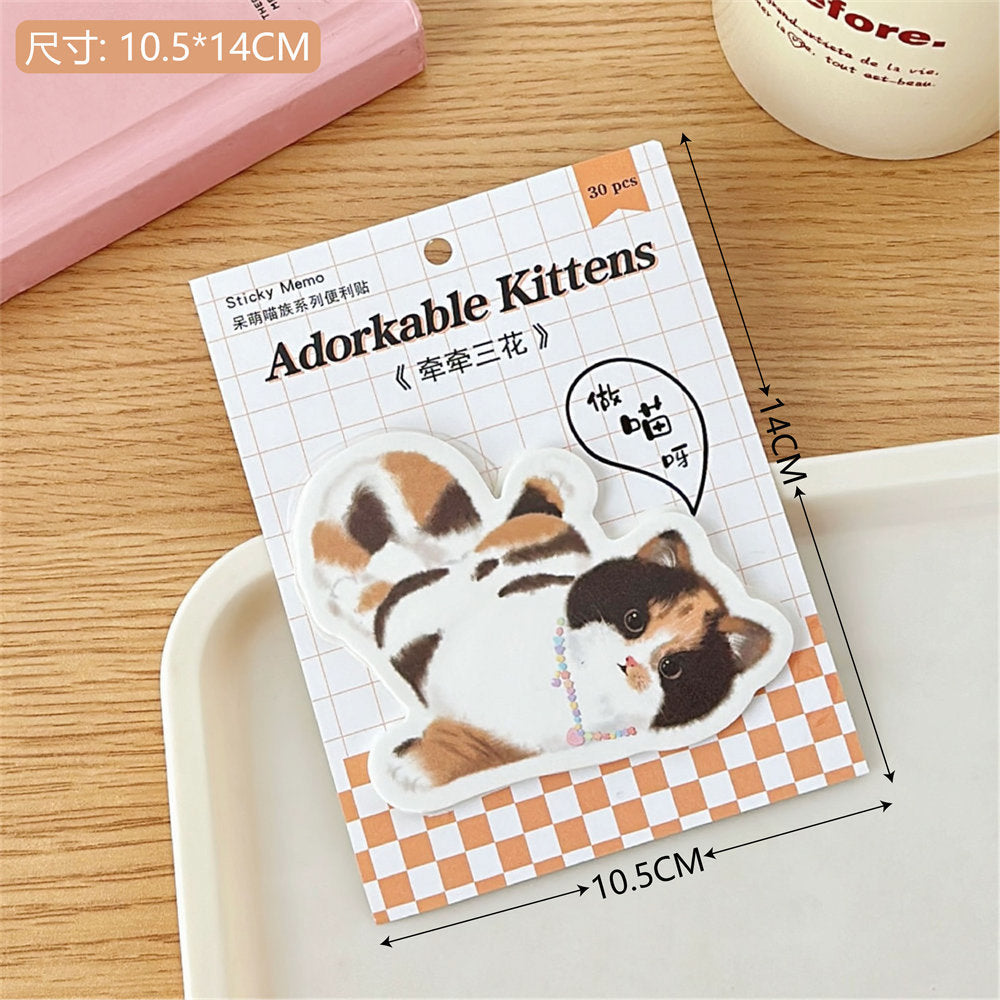 Kitty Sticky Note