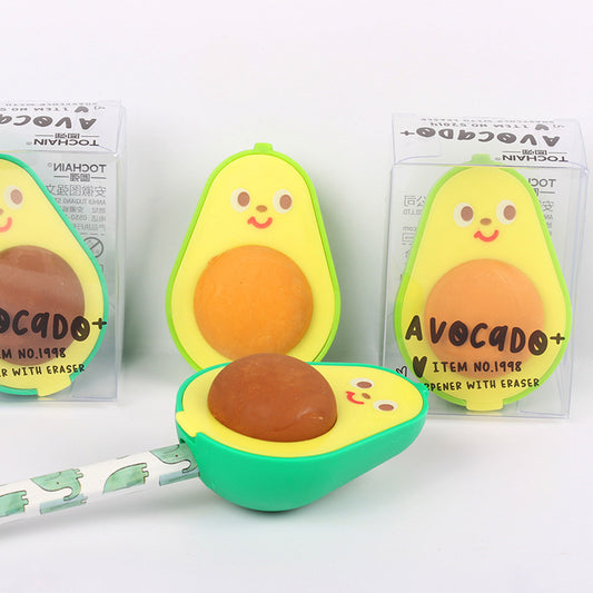 AVOCADO SHARPENER + ERASER