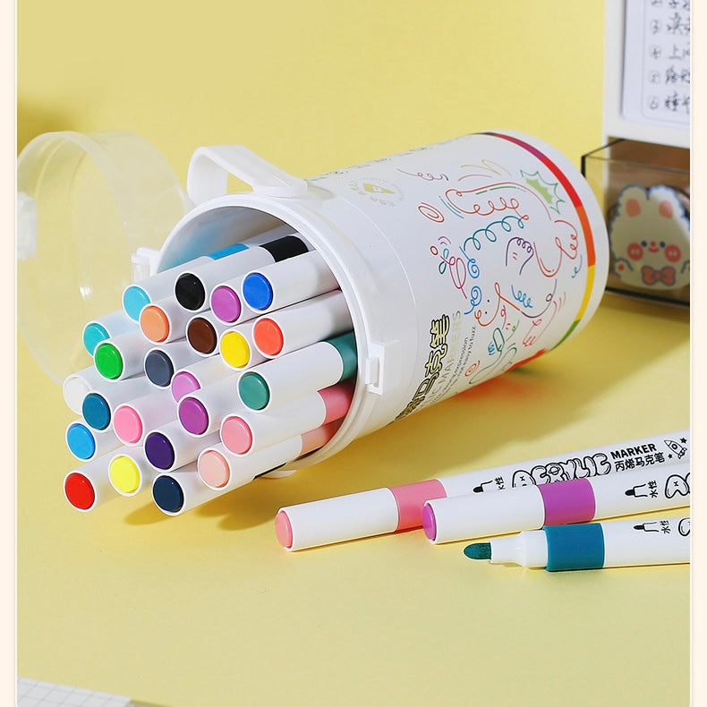 Dual Tip Acrylic Pen Set