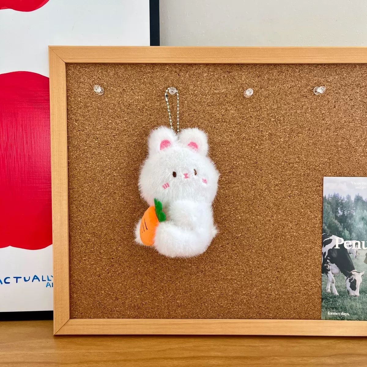 Carrot Bunny Keychain