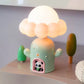 Panda Cactus Lamp