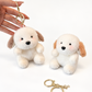 Mimi Puppy Plush Keychain