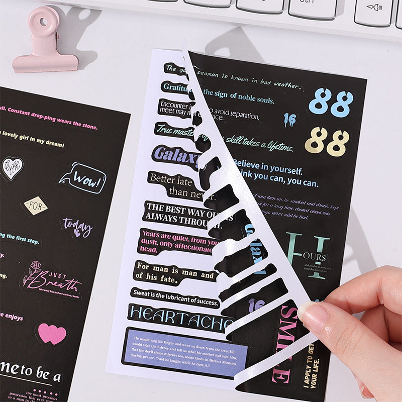 Journaling Qoute Stickers