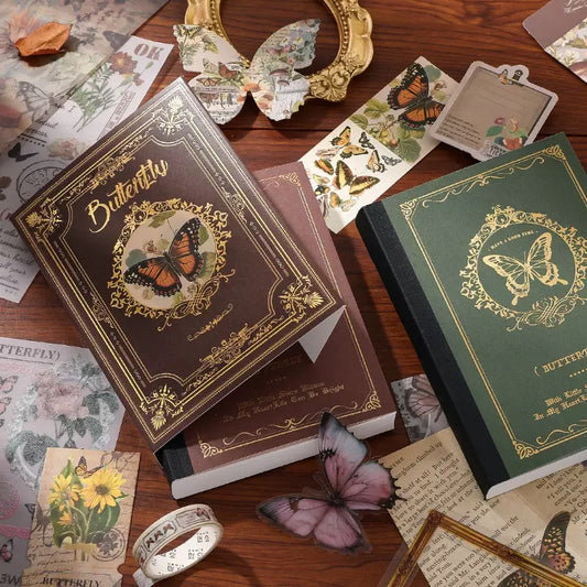 Vintage Butterfly Journaling Kit