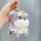 Puppy With Purl keychain