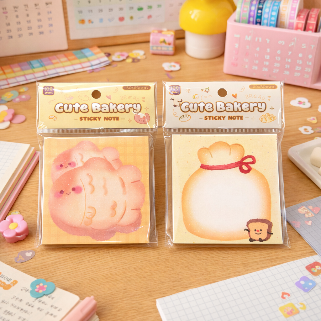 Cute Bakery Sticky Note