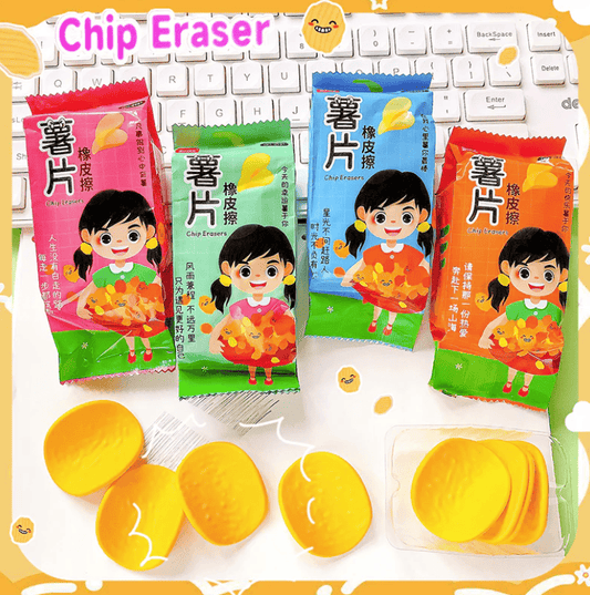 Chips Eraser Pack