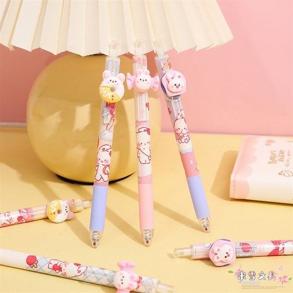 Lovey Rabbit Gel Pens