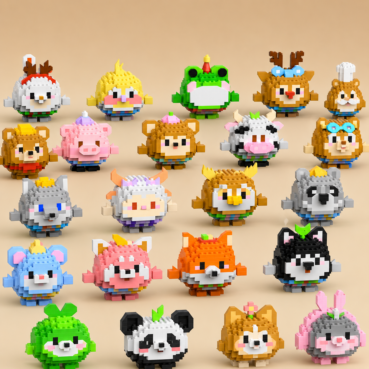 Cute Animal Lego