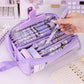 Large Capacity Transparent Pencil Case