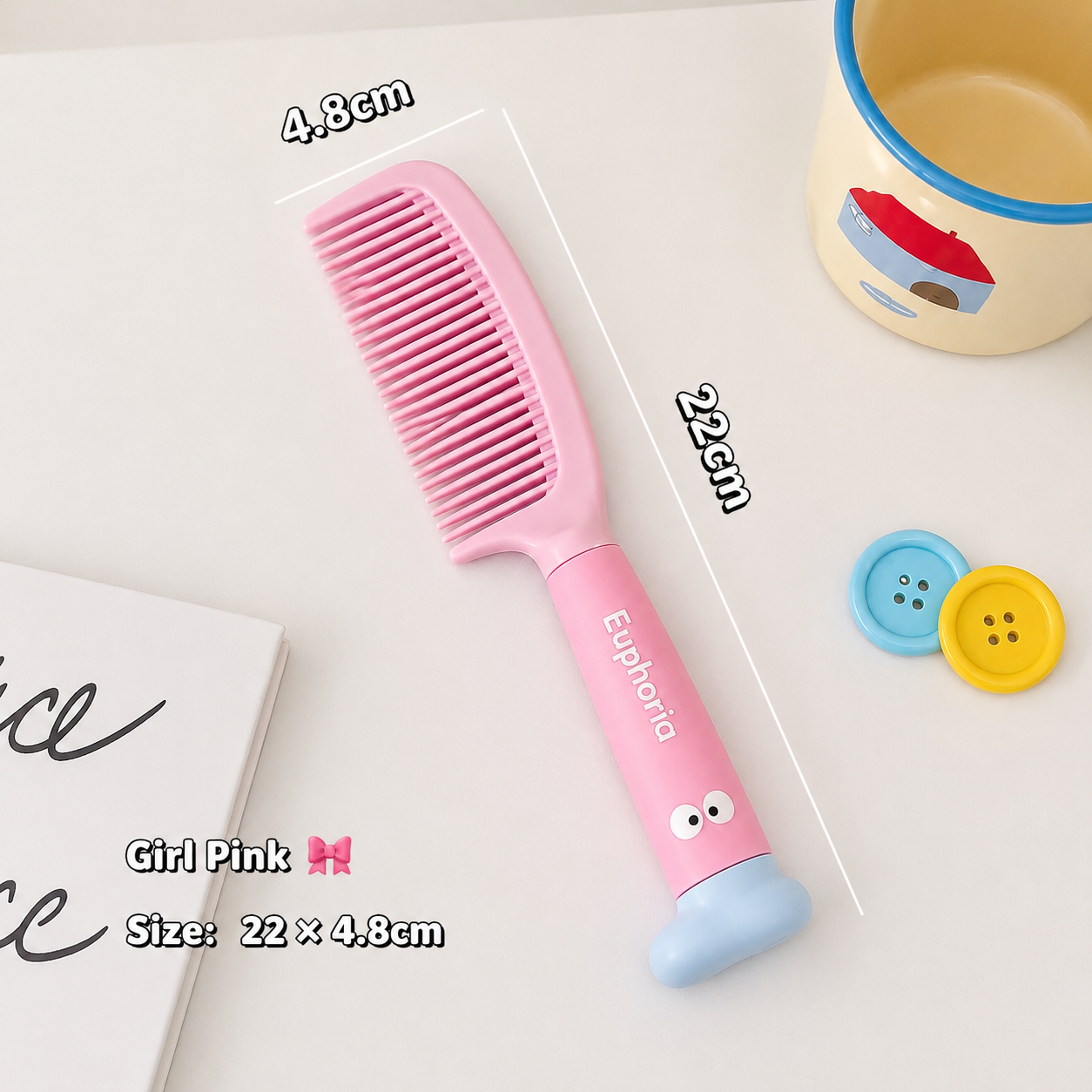 Happy Hair Comb