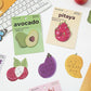 Fruits & Veggies Sticky Note