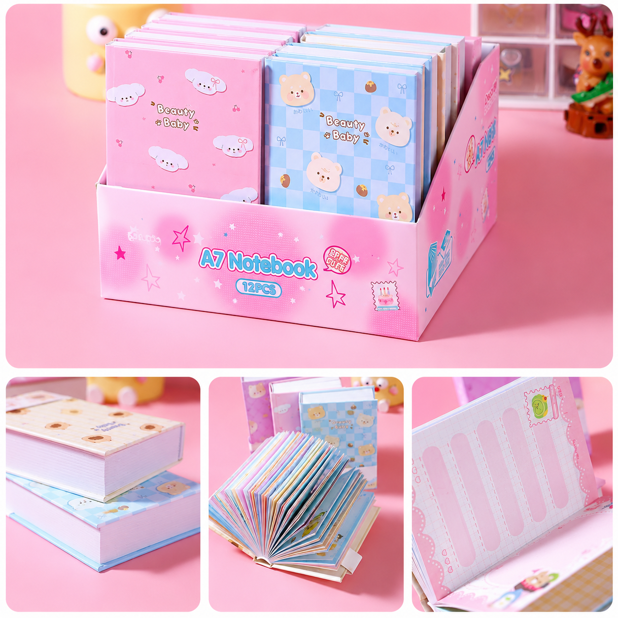 Kawaii Mini Thick Book