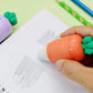 Carrot Eraser Sharpener