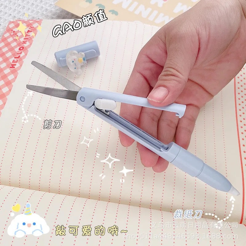 2 in 1 Scissor & Pen Knife