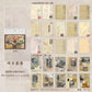 Retro Collage Journal Paper Kit