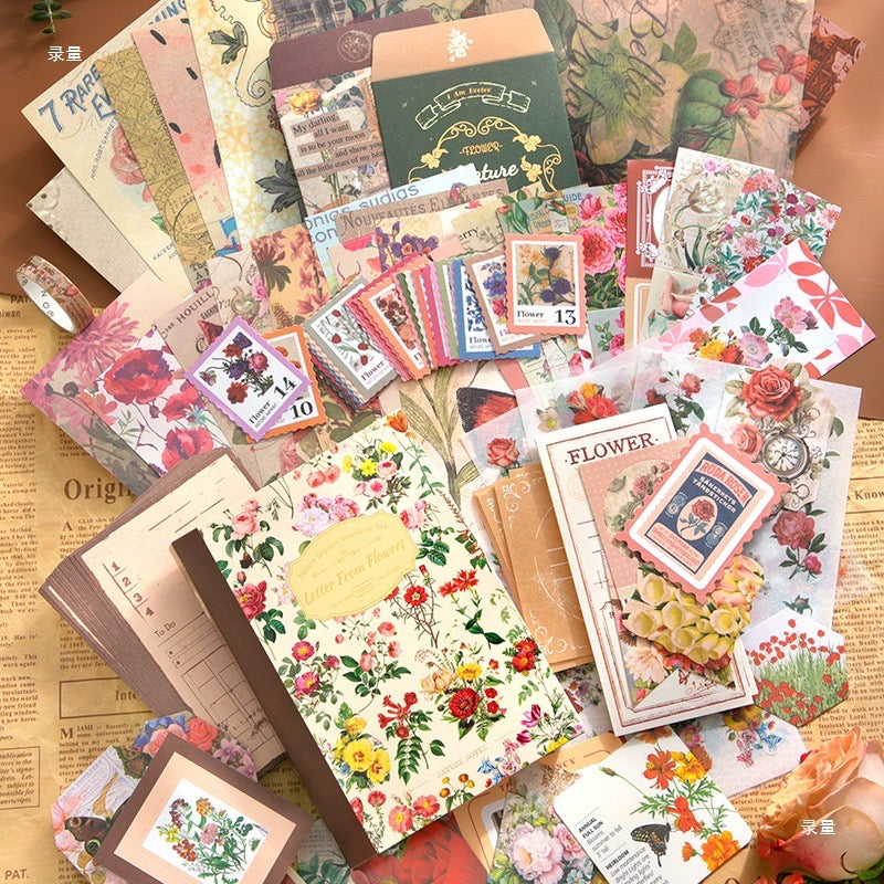 Botanical Junk Journaling Kit