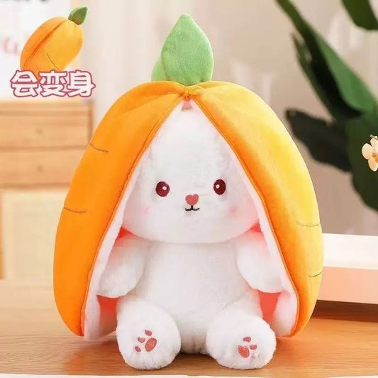 Carrot Bunny Plush Toy