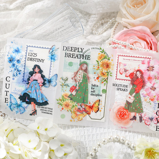 Butterfly and Floral Pet Stickers