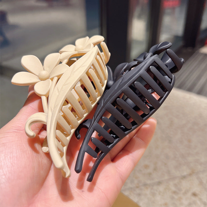 Floral Claw Clips