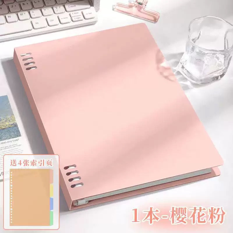 Kawaii Loose Leaf Ring Notebook