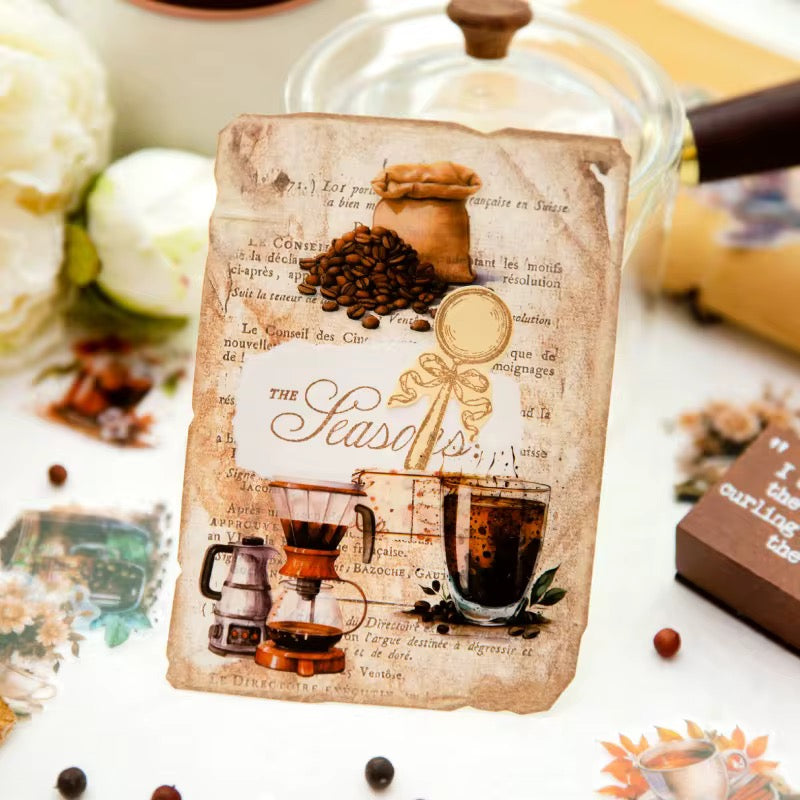 Coffee Diary Pet Stickers
