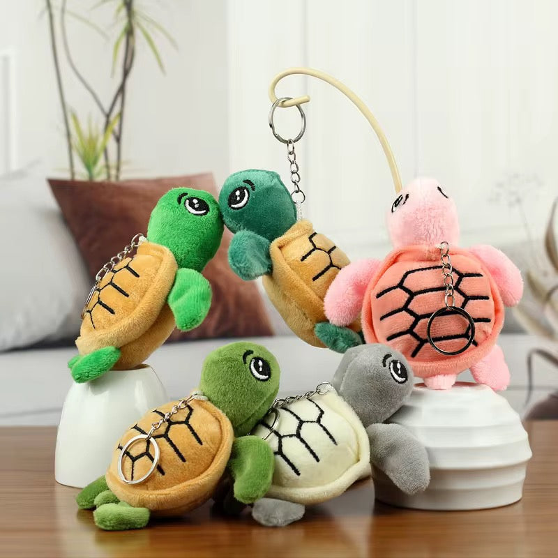 Turtle Plush Keychain