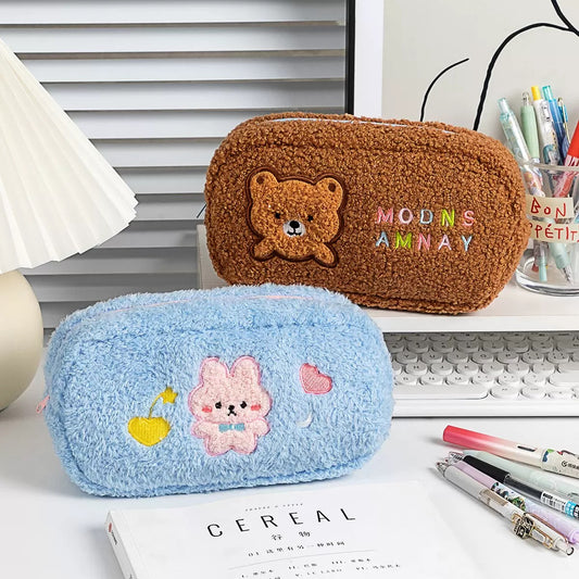 Kawaii Puffy Pencil Case