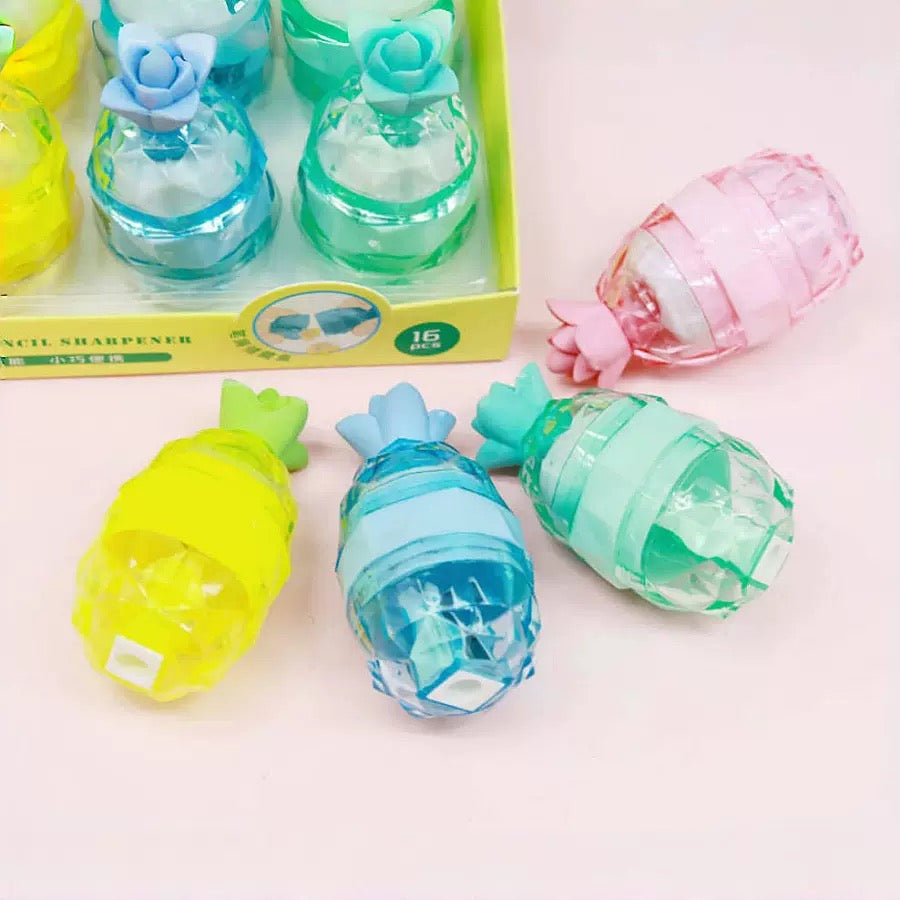 Pineapple Eraser w Sharpener