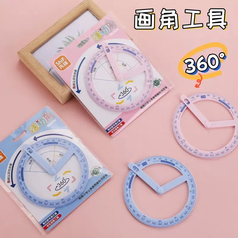 Kawaii Pastel Protractor