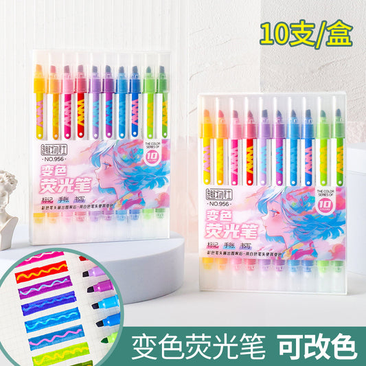 Dual Tip Color Changing Highlighter
