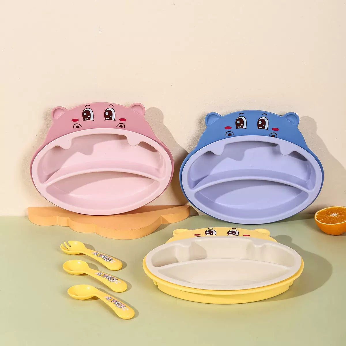 Happy Hippo Tableware Set