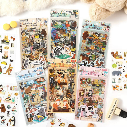 Animal Stories Deco Sticker