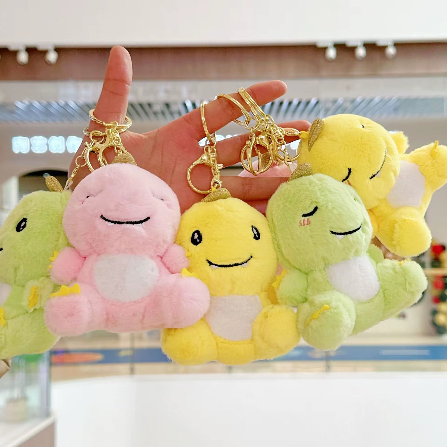 Dino Plush Keychain