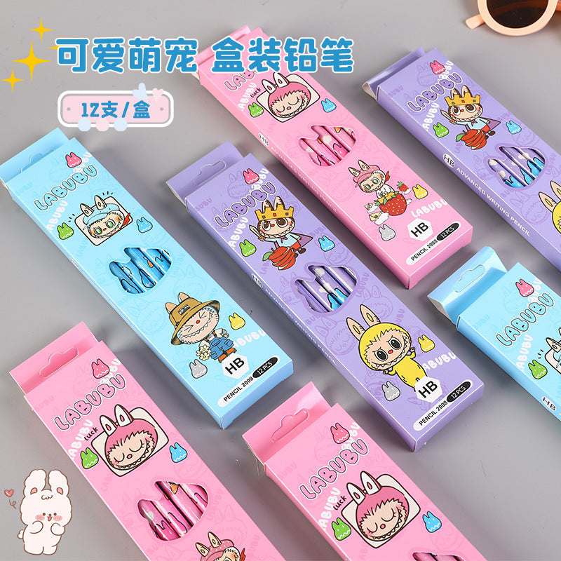 Labubu Pencil Set